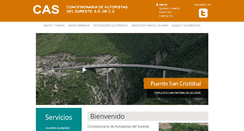 Desktop Screenshot of casmexico.com