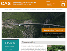 Tablet Screenshot of casmexico.com